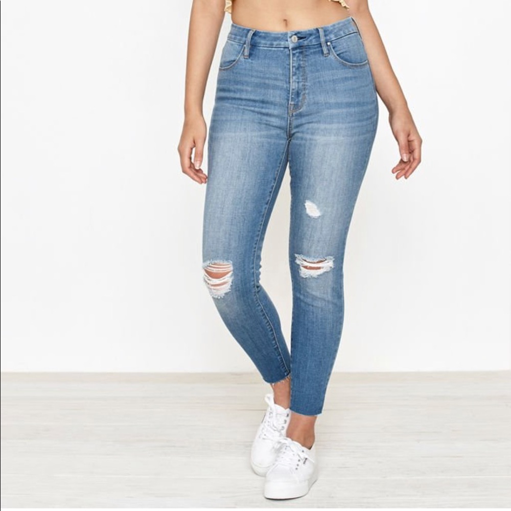 Pacsun blue push up jeggings S